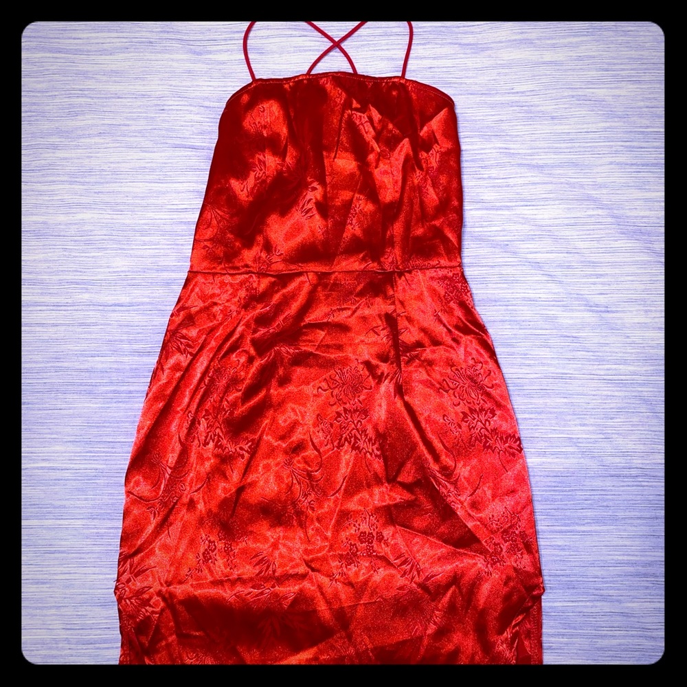Silk Sexy Dress